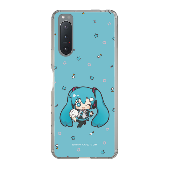 スリムプロテクションケース［ しろたん×初音ミク - 初音ミク - しろたんと一緒 ］