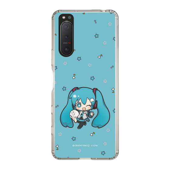 スリムプロテクションケース［ しろたん×初音ミク - 初音ミク - しろたんと一緒 ］
