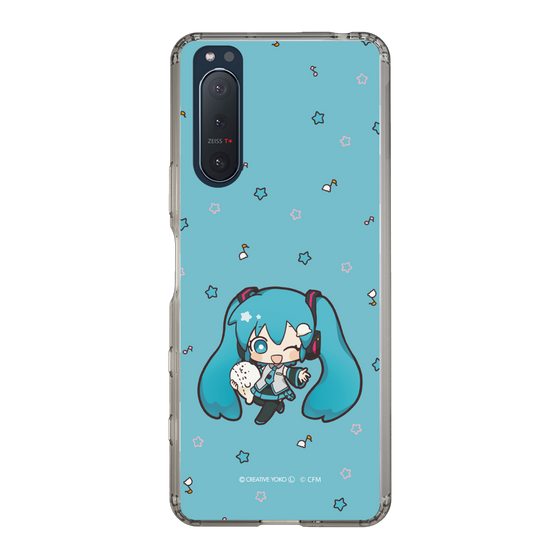 スリムプロテクションケース［ しろたん×初音ミク - 初音ミク - しろたんと一緒 ］