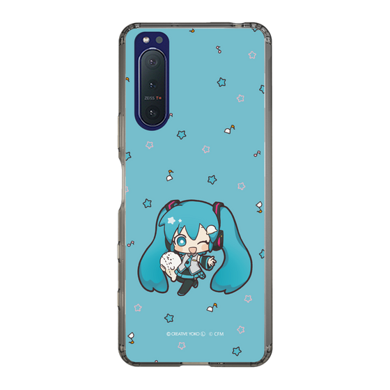 スリムプロテクションケース［ しろたん×初音ミク - 初音ミク - しろたんと一緒 ］