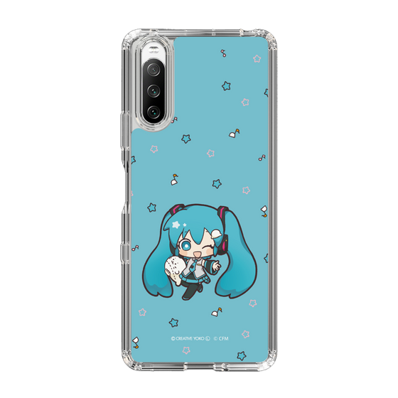 スリムプロテクションケース［ しろたん×初音ミク - 初音ミク - しろたんと一緒 ］