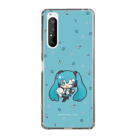 スリムプロテクションケース［ しろたん×初音ミク - 初音ミク - しろたんと一緒 ］