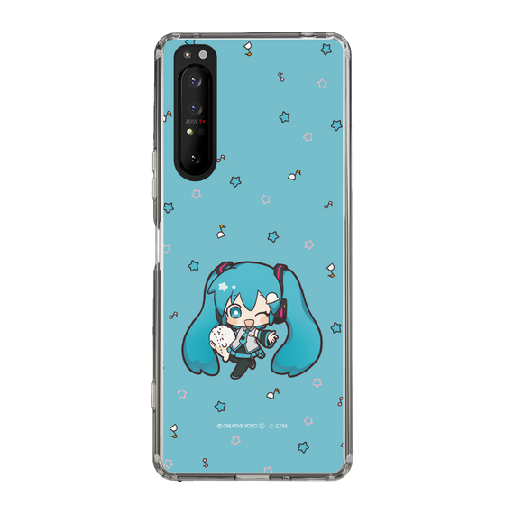 スリムプロテクションケース［ しろたん×初音ミク - 初音ミク - しろたんと一緒 ］