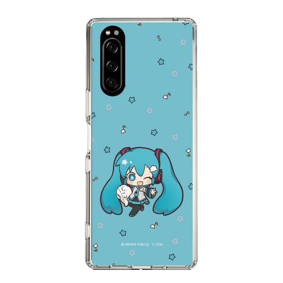 スリムプロテクションケース［ しろたん×初音ミク - 初音ミク - しろたんと一緒 ］