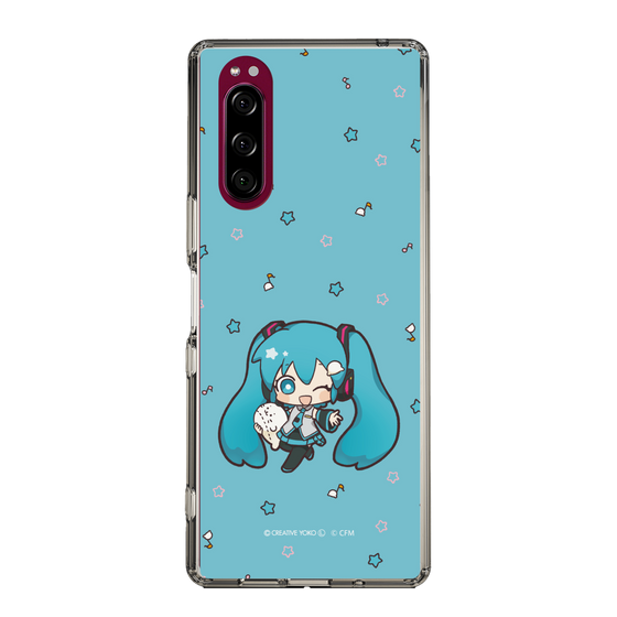 スリムプロテクションケース［ しろたん×初音ミク - 初音ミク - しろたんと一緒 ］