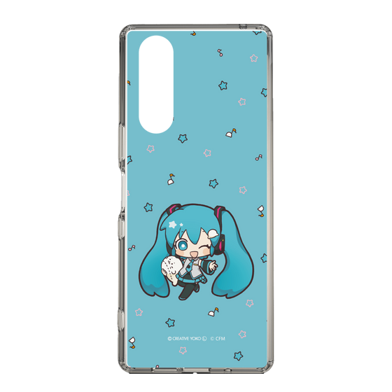 スリムプロテクションケース［ しろたん×初音ミク - 初音ミク - しろたんと一緒 ］