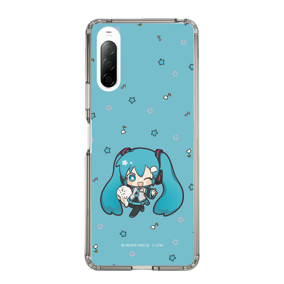 スリムプロテクションケース［ しろたん×初音ミク - 初音ミク - しろたんと一緒 ］