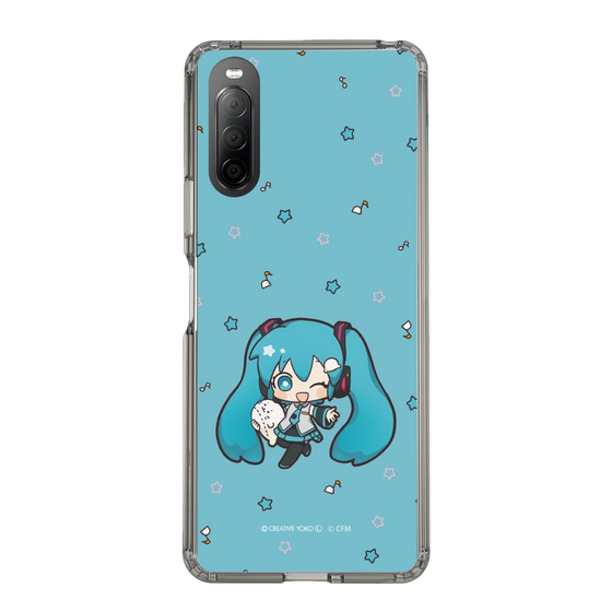 スリムプロテクションケース［ しろたん×初音ミク - 初音ミク - しろたんと一緒 ］