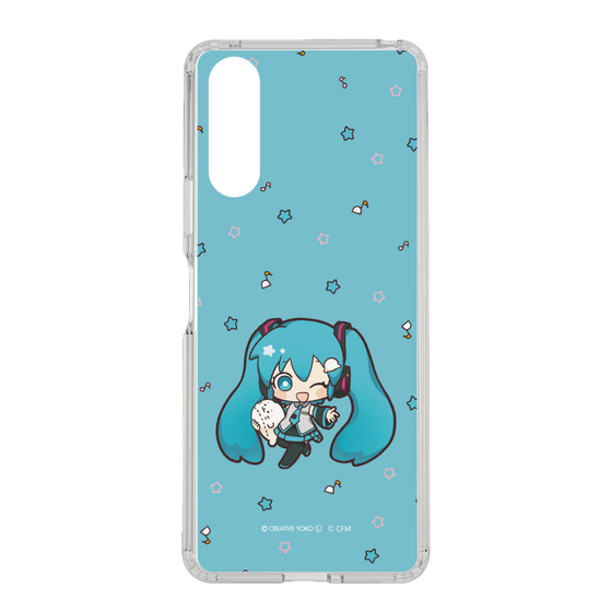 スリムプロテクションケース［ しろたん×初音ミク - 初音ミク - しろたんと一緒 ］