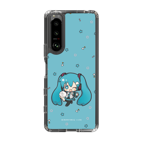 スリムプロテクションケース［ しろたん×初音ミク - 初音ミク - しろたんと一緒 ］