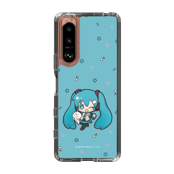 スリムプロテクションケース［ しろたん×初音ミク - 初音ミク - しろたんと一緒 ］