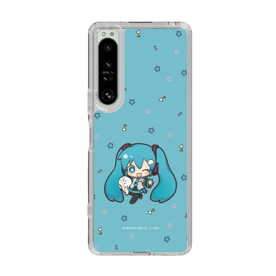 スリムプロテクションケース［ しろたん×初音ミク - 初音ミク - しろたんと一緒 ］