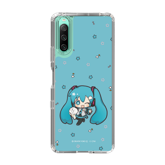 スリムプロテクションケース［ しろたん×初音ミク - 初音ミク - しろたんと一緒 ］