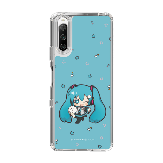 スリムプロテクションケース［ しろたん×初音ミク - 初音ミク - しろたんと一緒 ］
