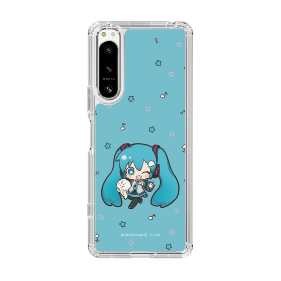 スリムプロテクションケース［ しろたん×初音ミク - 初音ミク - しろたんと一緒 ］