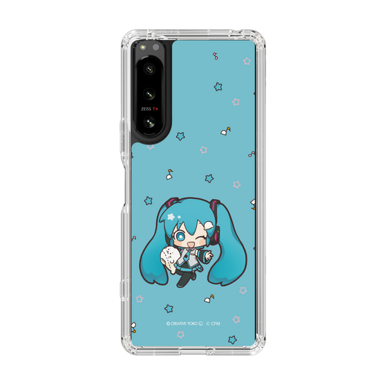 スリムプロテクションケース［ しろたん×初音ミク - 初音ミク - しろたんと一緒 ］