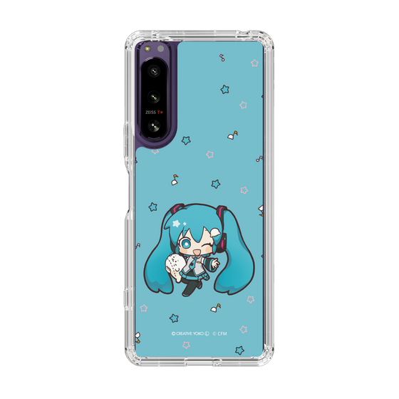 スリムプロテクションケース［ しろたん×初音ミク - 初音ミク - しろたんと一緒 ］
