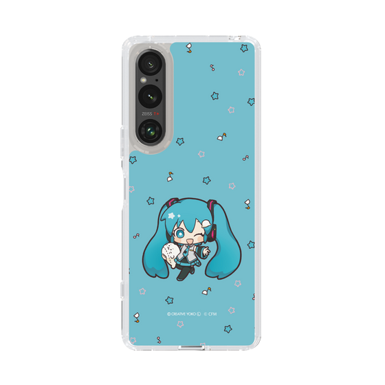 スリムプロテクションケース［ しろたん×初音ミク - 初音ミク - しろたんと一緒 ］