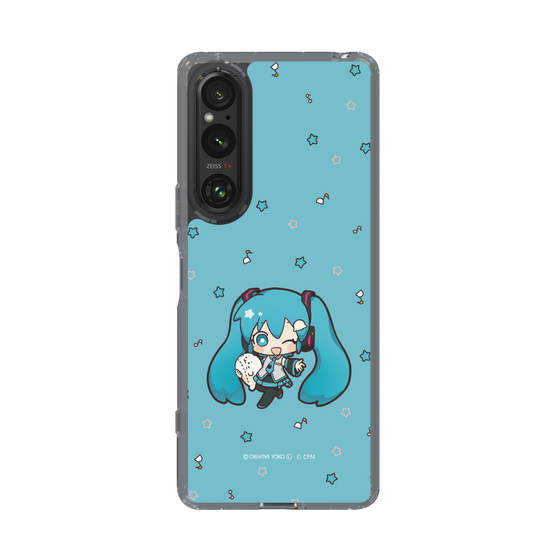 スリムプロテクションケース［ しろたん×初音ミク - 初音ミク - しろたんと一緒 ］