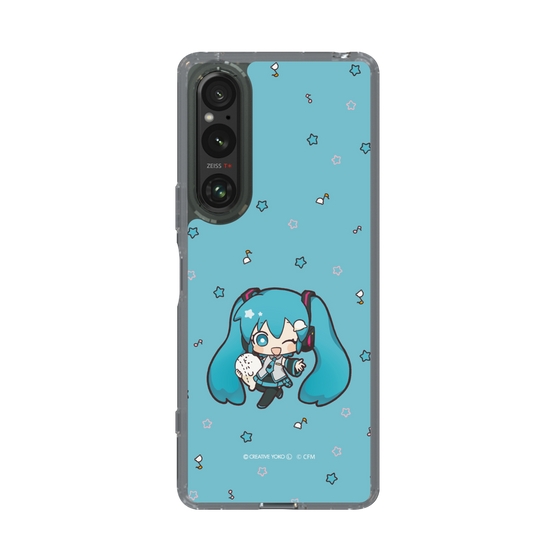 スリムプロテクションケース［ しろたん×初音ミク - 初音ミク - しろたんと一緒 ］