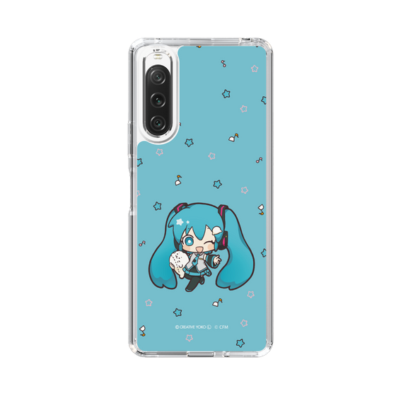 スリムプロテクションケース［ しろたん×初音ミク - 初音ミク - しろたんと一緒 ］