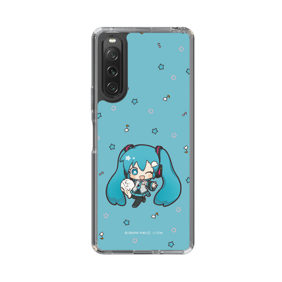 スリムプロテクションケース［ しろたん×初音ミク - 初音ミク - しろたんと一緒 ］