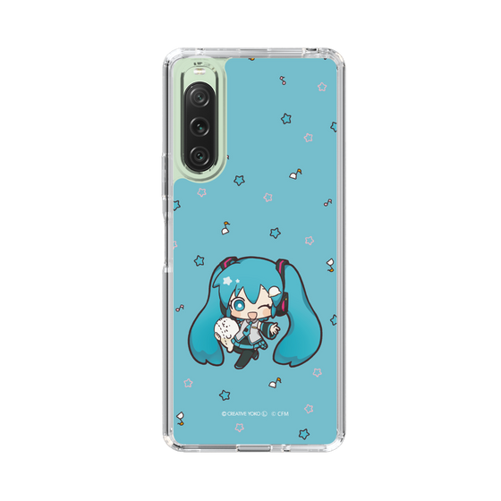 スリムプロテクションケース［ しろたん×初音ミク - 初音ミク - しろたんと一緒 ］