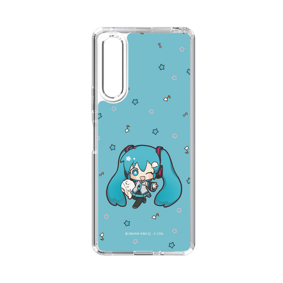 スリムプロテクションケース［ しろたん×初音ミク - 初音ミク - しろたんと一緒 ］