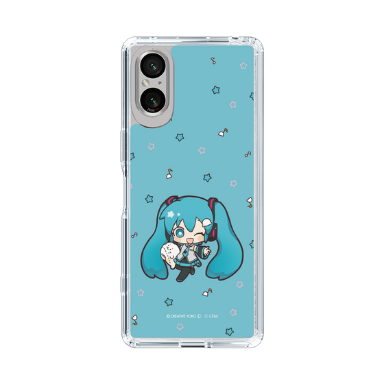 スリムプロテクションケース［ しろたん×初音ミク - 初音ミク - しろたんと一緒 ］