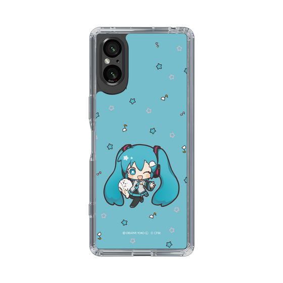 スリムプロテクションケース［ しろたん×初音ミク - 初音ミク - しろたんと一緒 ］