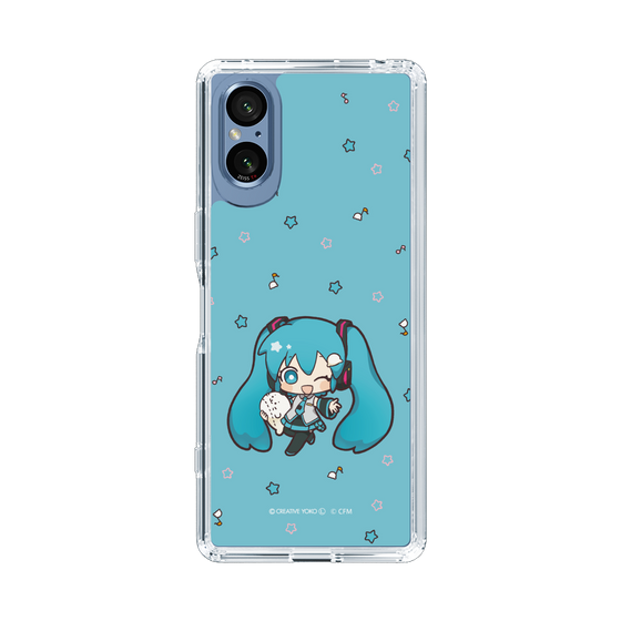スリムプロテクションケース［ しろたん×初音ミク - 初音ミク - しろたんと一緒 ］