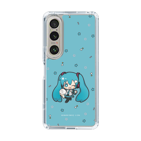 スリムプロテクションケース［ しろたん×初音ミク - 初音ミク - しろたんと一緒 ］