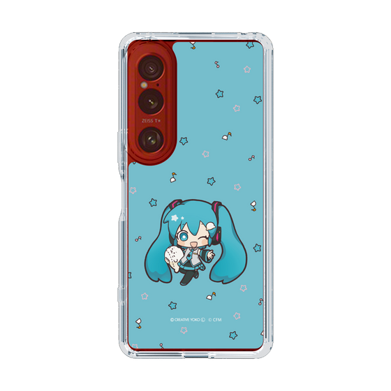 スリムプロテクションケース［ しろたん×初音ミク - 初音ミク - しろたんと一緒 ］