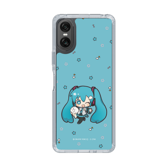 スリムプロテクションケース［ しろたん×初音ミク - 初音ミク - しろたんと一緒 ］