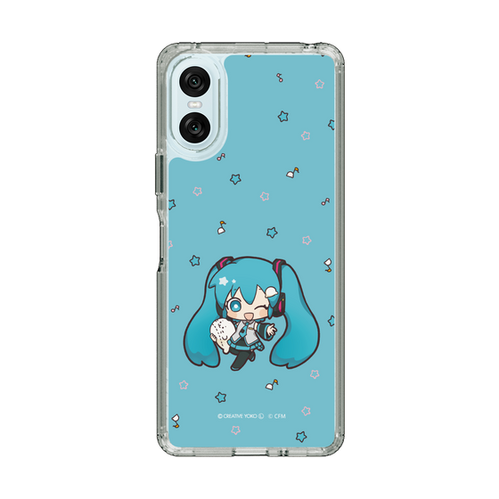 スリムプロテクションケース［ しろたん×初音ミク - 初音ミク - しろたんと一緒 ］
