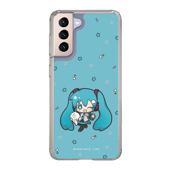 スリムプロテクションケース［ しろたん×初音ミク - 初音ミク - しろたんと一緒 ］
