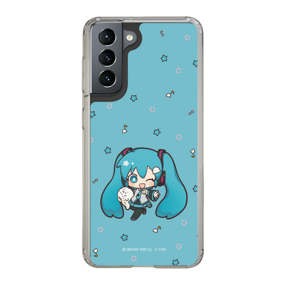 スリムプロテクションケース［ しろたん×初音ミク - 初音ミク - しろたんと一緒 ］