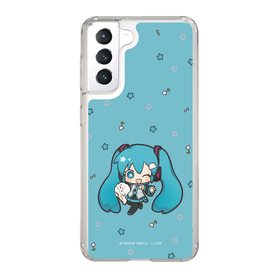 スリムプロテクションケース［ しろたん×初音ミク - 初音ミク - しろたんと一緒 ］