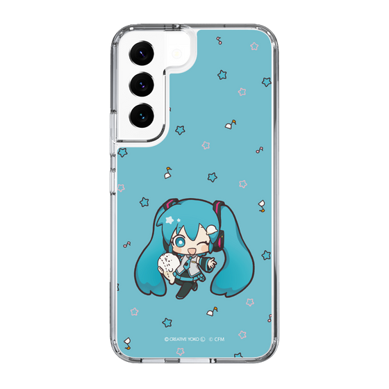 スリムプロテクションケース［ しろたん×初音ミク - 初音ミク - しろたんと一緒 ］