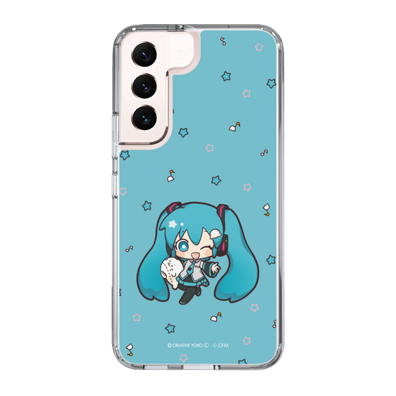 スリムプロテクションケース［ しろたん×初音ミク - 初音ミク - しろたんと一緒 ］
