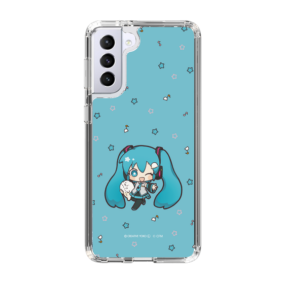 スリムプロテクションケース［ しろたん×初音ミク - 初音ミク - しろたんと一緒 ］