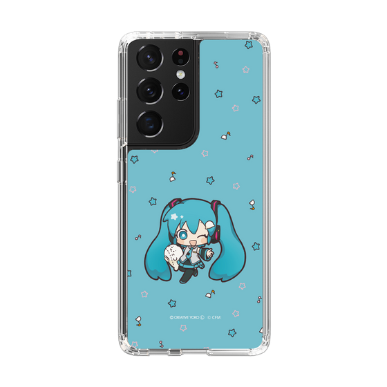 スリムプロテクションケース［ しろたん×初音ミク - 初音ミク - しろたんと一緒 ］