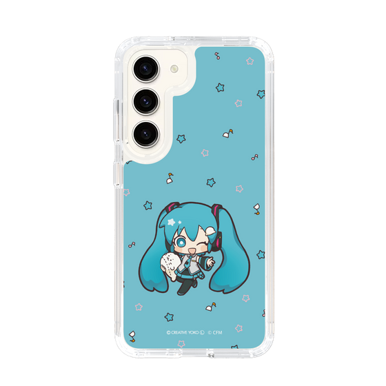 スリムプロテクションケース［ しろたん×初音ミク - 初音ミク - しろたんと一緒 ］