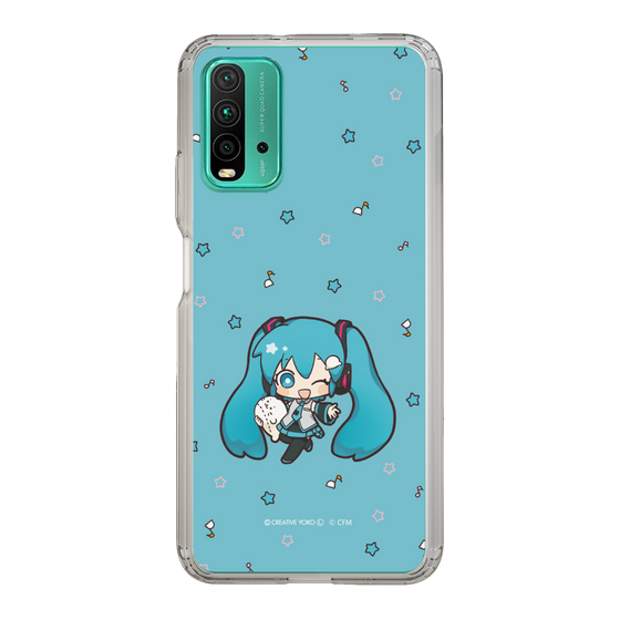 スリムプロテクションケース［ しろたん×初音ミク - 初音ミク - しろたんと一緒 ］