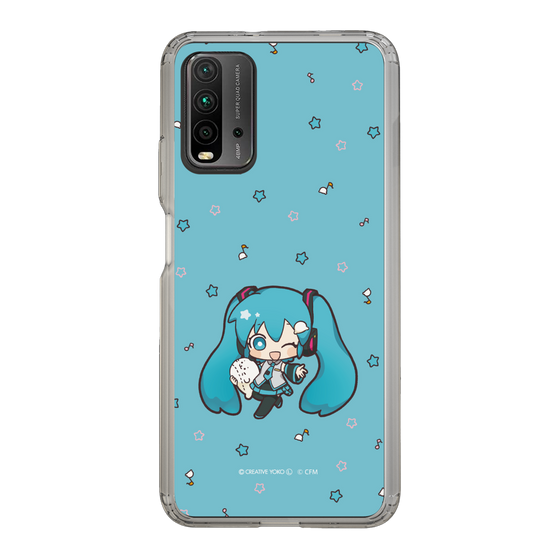 スリムプロテクションケース［ しろたん×初音ミク - 初音ミク - しろたんと一緒 ］