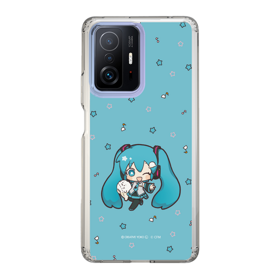 スリムプロテクションケース［ しろたん×初音ミク - 初音ミク - しろたんと一緒 ］