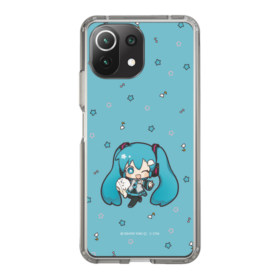 スリムプロテクションケース［ しろたん×初音ミク - 初音ミク - しろたんと一緒 ］