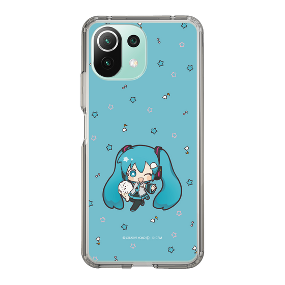スリムプロテクションケース［ しろたん×初音ミク - 初音ミク - しろたんと一緒 ］