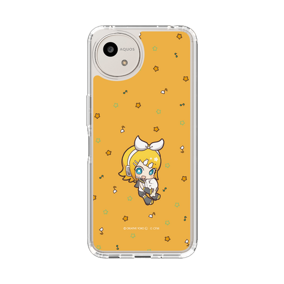 スリムプロテクションケース［ しろたん×初音ミク - 鏡音リン - しろたんと一緒 ］