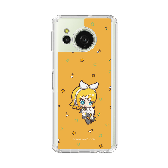 スリムプロテクションケース［ しろたん×初音ミク - 鏡音リン - しろたんと一緒 ］